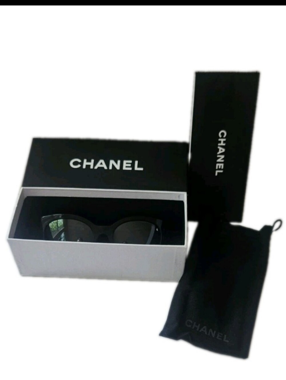 CHANEL 5315 Sunglasses & Case In Box C.501/26 54 20 140 3N Authentic Italy